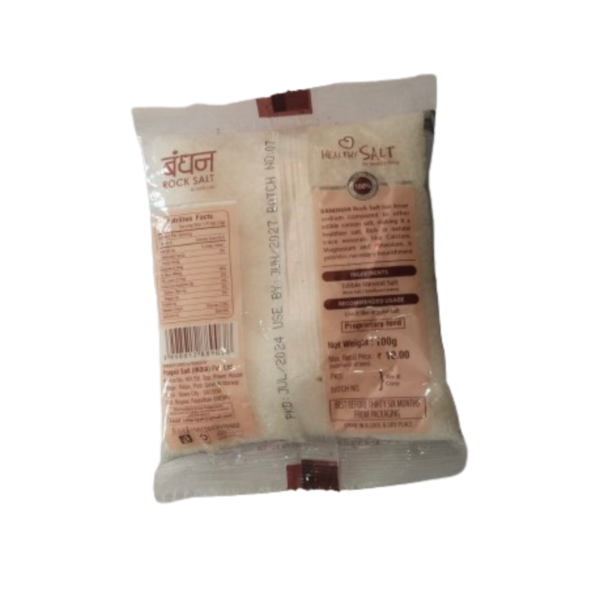 Bandhan Rock salt ( Sendha namak)10 rs pack (100g)