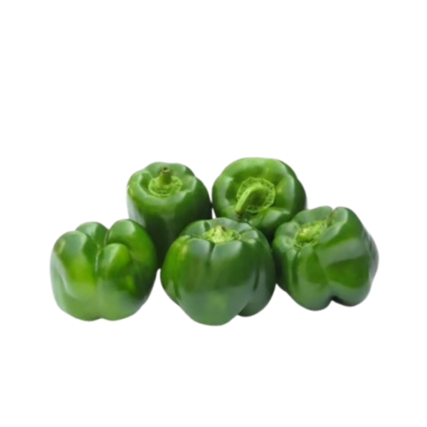 Premium Quality: Hand-selected, vibrant green capsicums with thick fleshy walls, grown naturally without artificial ripening agents. Each piece is carefully inspected for freshness and firmness.