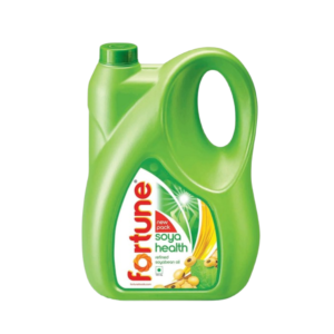 Fortune Soya Health, Refined Soyabean oil, 5L