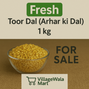 Enjoy the wholesome goodness of our premium Toor Dal (Arhar Dal), a kitchen essential in every Indian household. Carefully sourced and processed to retain its natural nutrients, this dal is rich in protein, fiber, and essential minerals, making it ideal for daily meals. With its smooth texture and authentic taste, it cooks evenly and blends perfectly with spices to create delicious dals, sambhars, and khichdis