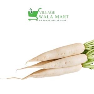 Fresh White Radish (Mooli) - 1kg Nature's Detoxifying Powerhouse