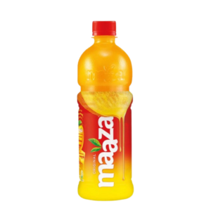 luscious taste of ripe Alphonso mangoes with Maaza – India's most loved mango drink. This 600ml PET bottle packs the authentic flavor of handpicked mangoes, perfected by Coca-Cola