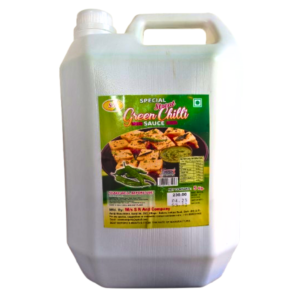Green Chili Sauce 5L Spicy, Zesty & Perfect for Bulk Use