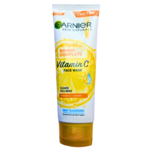 Garnier Skin Naturals Vitamin C Face Wash – 50g Brightening & Energizing Daily Cleanser