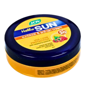 Joy Hello Sun Sunblock & Anti-Tan Cream – 50ml Dual-Purpose Daily Defense for Radiant Skin