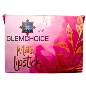 Glemchoice Matte Lipstick (4g) Luxurious Velvet-Matte Color with All-Day Comfort
