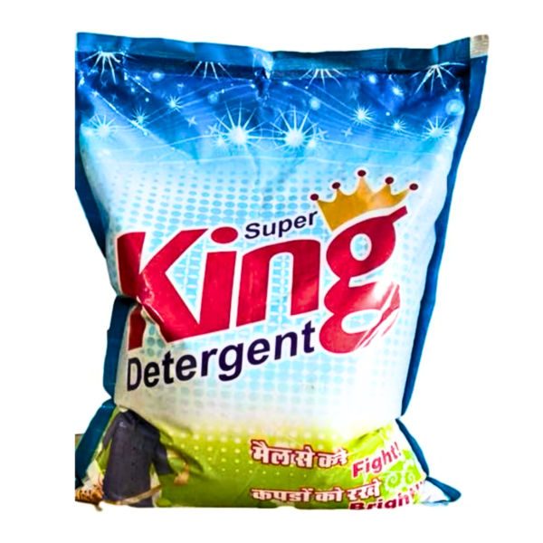 Super King Detergent Powder (5kg) Ultimate Cleaning Power for Heavy-Duty Laundry
